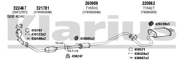 Exhaust System 900445E