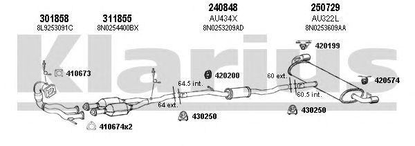 Exhaust System 940638E