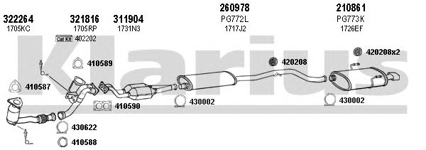 Exhaust System 631037E
