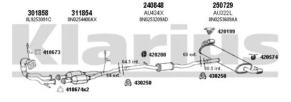 Exhaust System 940690E
