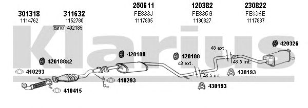 Exhaust System 361863E