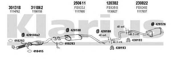 Exhaust System 361868E