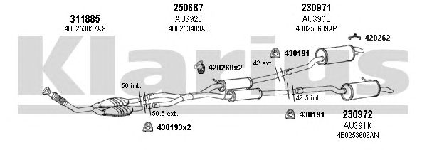 Exhaust System 940664E