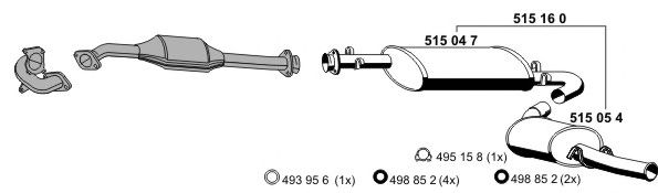 Exhaust System 080069