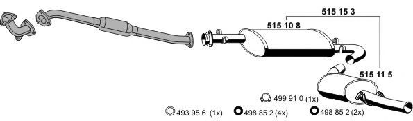 Exhaust System 080070