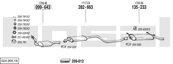 Exhaust System 024.900.18