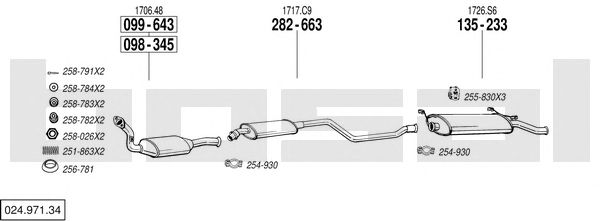 Exhaust System 024.971.34