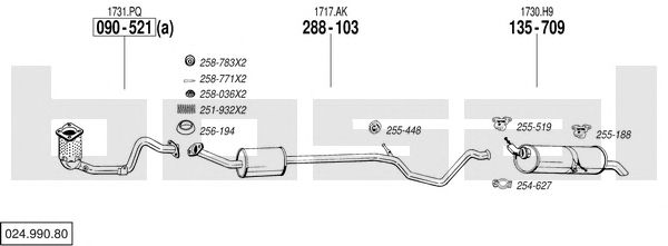 Exhaust System 024.990.80