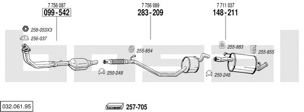 Exhaust System 032.061.95