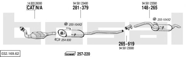 Exhaust System 032.169.62