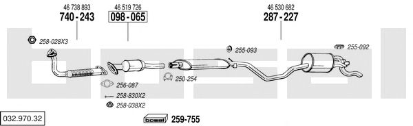 Exhaust System 032.970.32