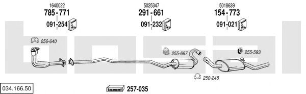 Exhaust System 034.166.50