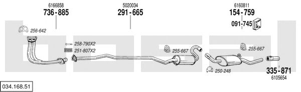 Exhaust System 034.168.51