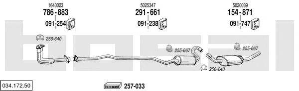 Exhaust System 034.172.50