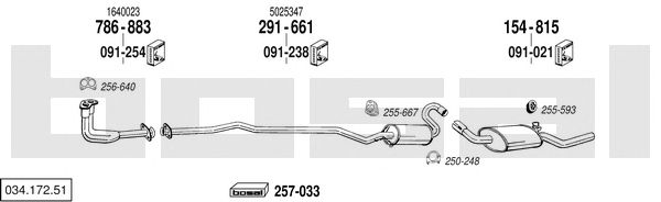 Exhaust System 034.172.51