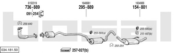 Exhaust System 034.181.50