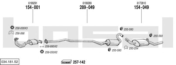 Exhaust System 034.181.52
