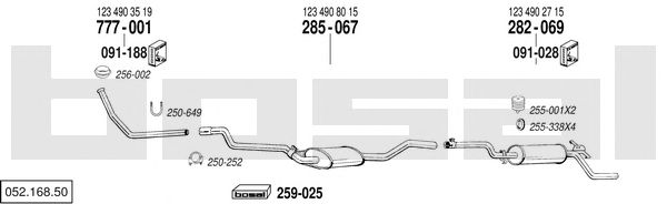 Exhaust System 052.168.50