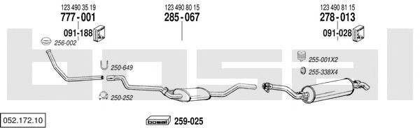 Exhaust System 052.172.10