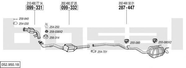 Exhaust System 052.950.18