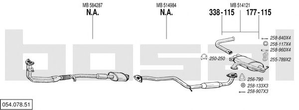 Exhaust System 054.078.51