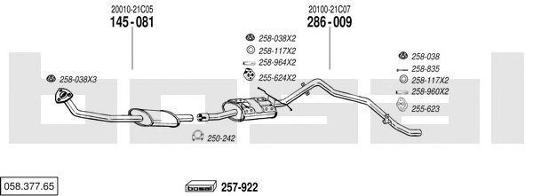 Exhaust System 058.377.65