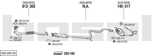 Exhaust System 058.900.06