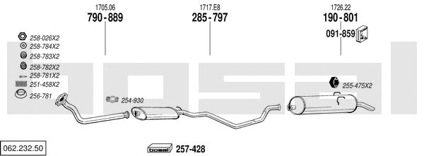 Exhaust System 062.232.50