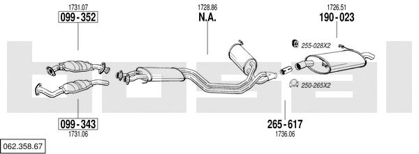 Exhaust System 062.358.67
