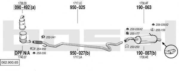Exhaust System 062.900.65