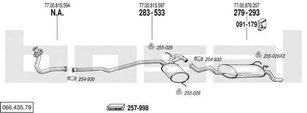 Exhaust System 066.435.79