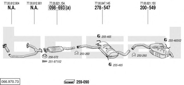 Exhaust System 066.970.73
