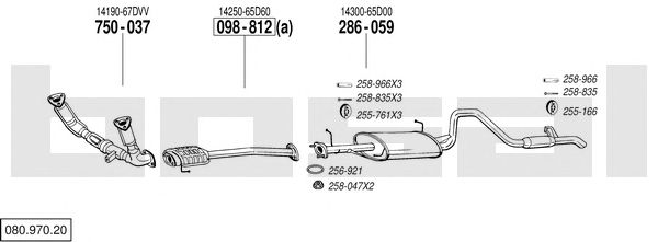 Exhaust System 080.970.20