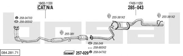 Exhaust System 084.281.71