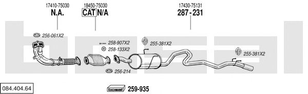 Exhaust System 084.404.64