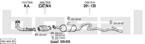 Exhaust System 084.404.65