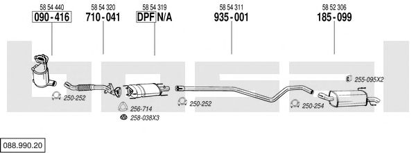 Exhaust System 088.990.20