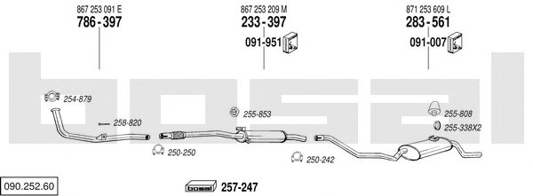 Exhaust System 090.252.60