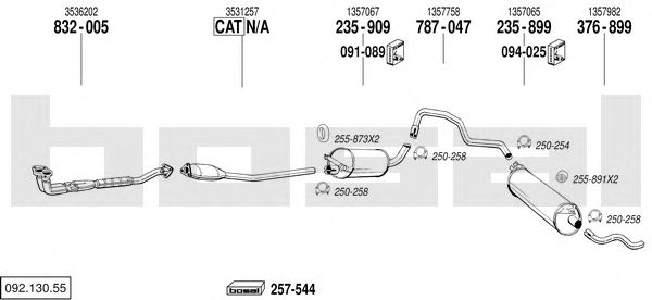 Exhaust System 092.130.55