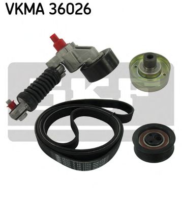 Поликлиновой ременный комплект VKMA 36026
