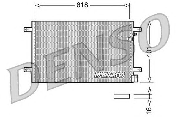 Condenseur, climatisation DCN02006