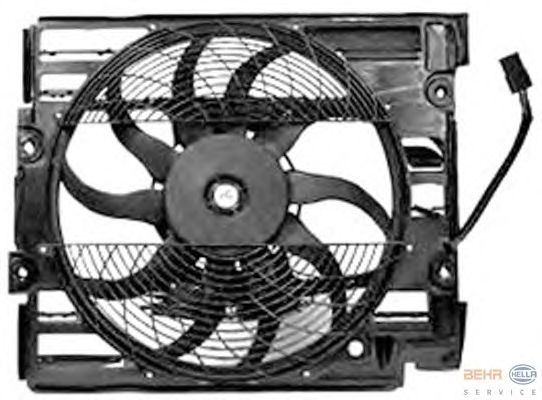 Ventilator, condensator airconditioning 8EW 351 040-111