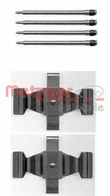 Accessory Kit, disc brake pads 109-1643