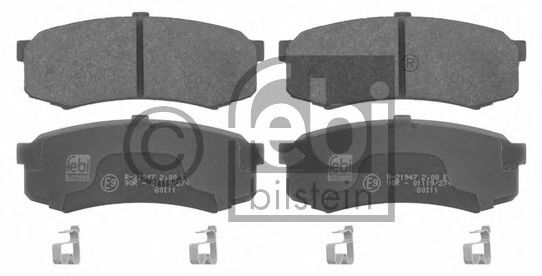 Brake Pad Set, disc brake 16732