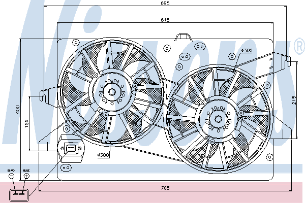 Fan, motor sogutmasi 85228