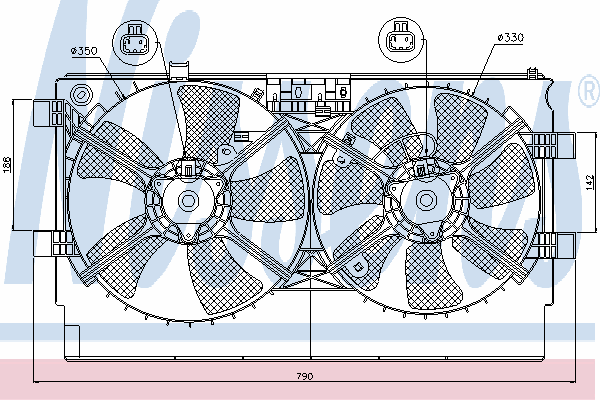 Fan, motor sogutmasi 85635