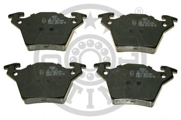 Brake Pad Set, disc brake 10355