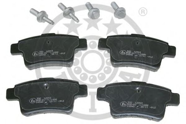 Brake Pad Set, disc brake 12343