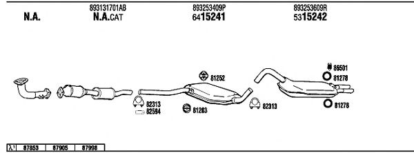 Exhaust System AD90015
