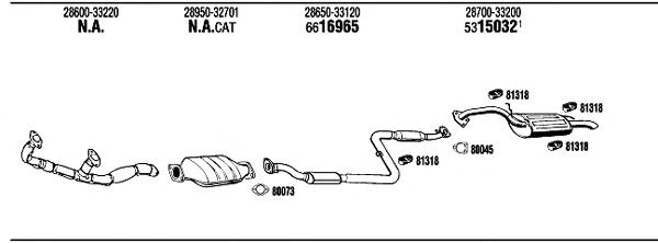 Exhaust System HY50005